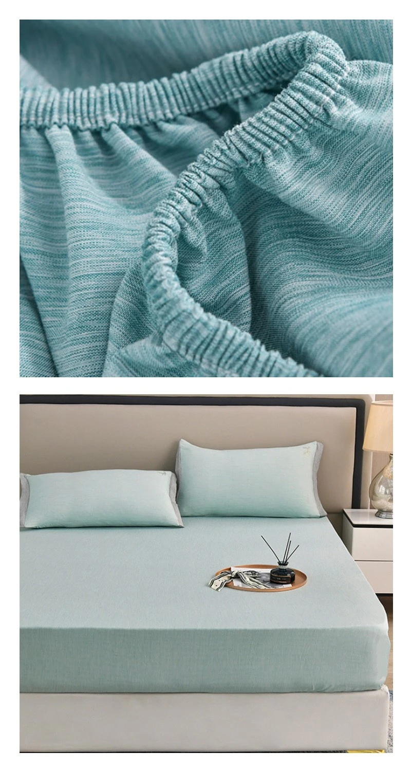 Ice Silk Tencel Solid Color Summer Bedspread