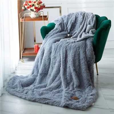 King Size Luxury Decorative Faux fur Blanket